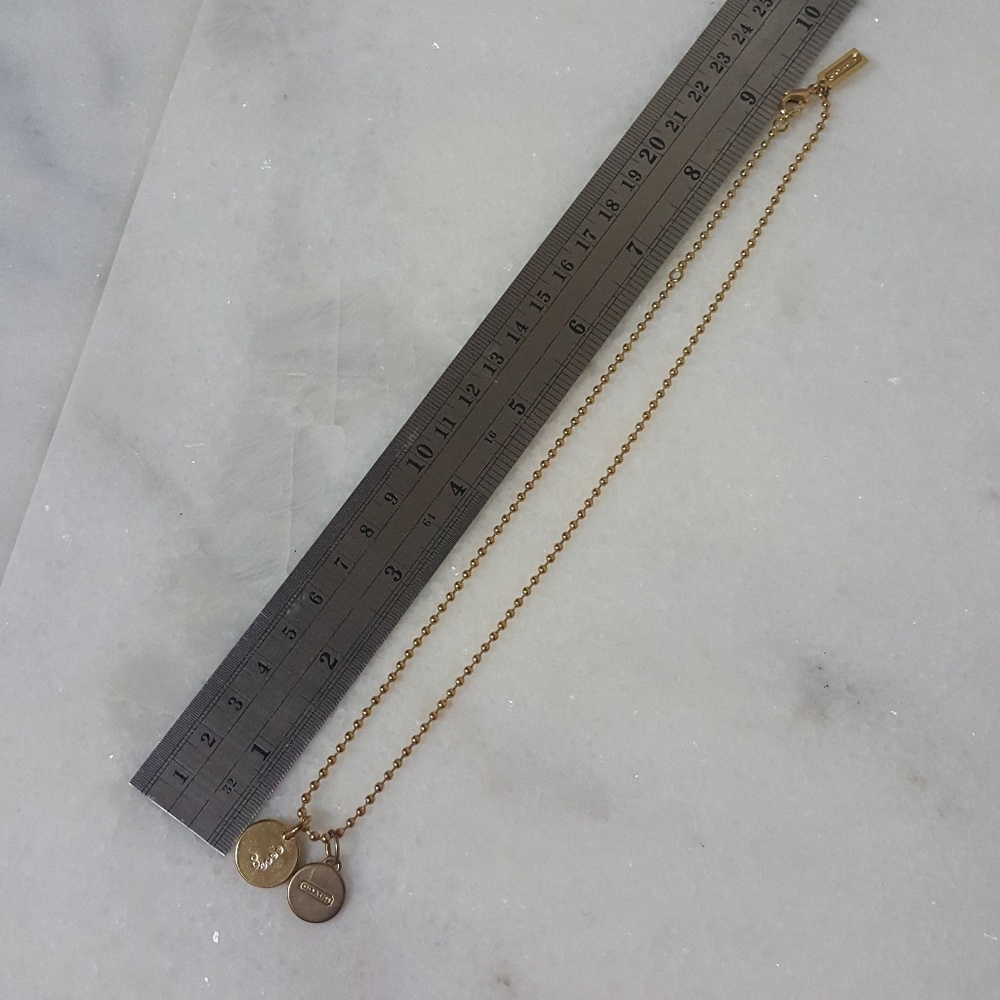 ✔️Coach Necklace with extra pendant - Picture 4 of 7